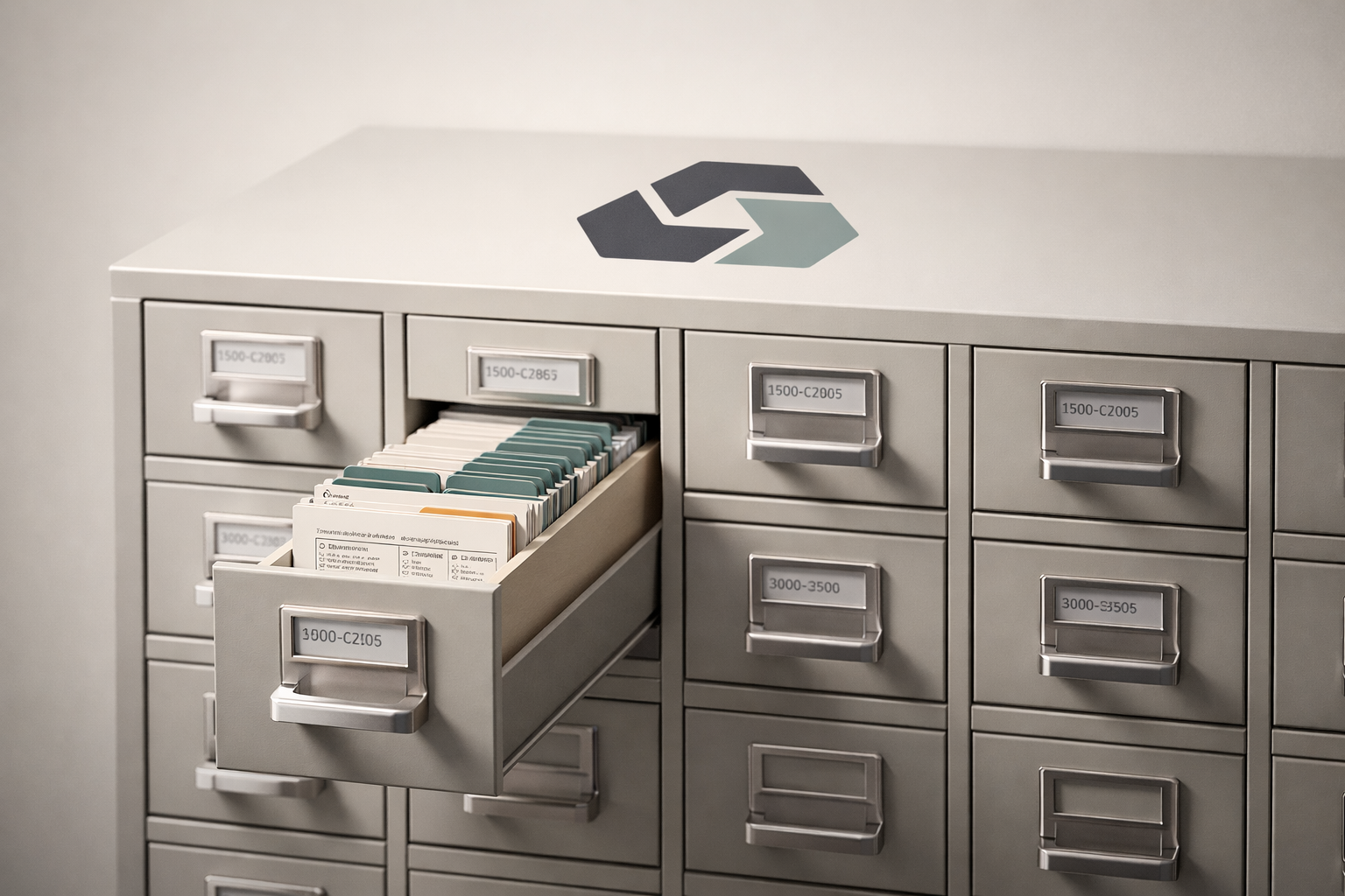 Card catalog — persistent memory